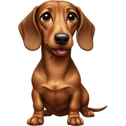 Dachshund sticker