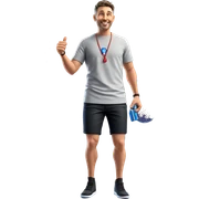 happy boy in casual outfit sticker