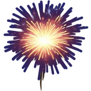fireworks sticker