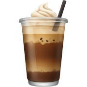 Iced coffee sticker