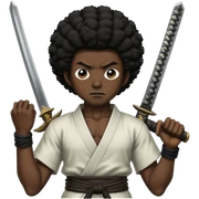 Afro Samurai sticker