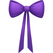 Bow sticker