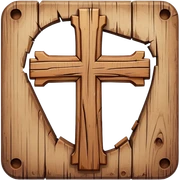 Cross sticker
