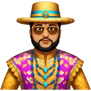 Folkloric Dancer sticker