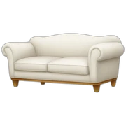 White sofa  sticker