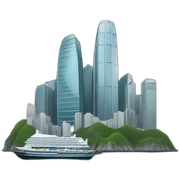 Hong kong ifc sticker