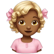smart baby girl sticker