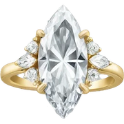 marquise diamond ring  sticker