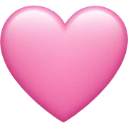 pink heart sticker