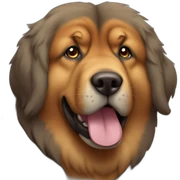 Tibetan mastiff sticker