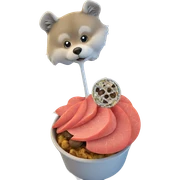 delicious meal for animals sticker
