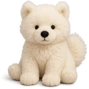 jellycat stuffed plush samoyed puppy sticker