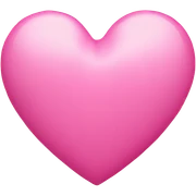 pink heart sticker