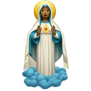 Virgen Mary sticker