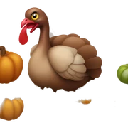 Thanksgiving turkey  sticker