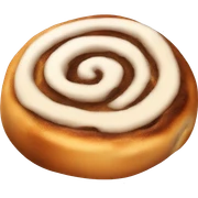 Cinnamon roll sticker