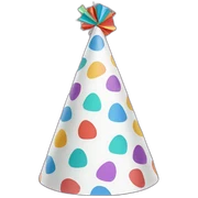 PARTY HAT sticker