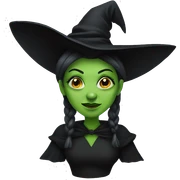Wicked witch sticker