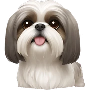 Shih tzu sticker