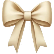 Vanilla bow sticker
