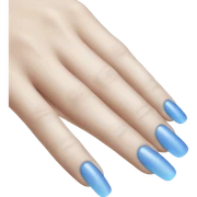 Nails blue light  sticker