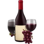 Red wine  sticker