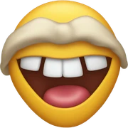bitting lip emoji  sticker