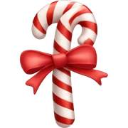 candy cane sticker