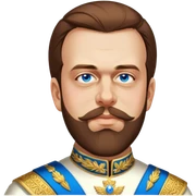 Tzar Alexander III Russia  sticker