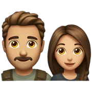 Husband and ex girlfriend sticker