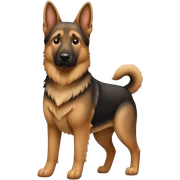German shepherd  sticker