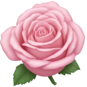 Cœur pastel rose sticker