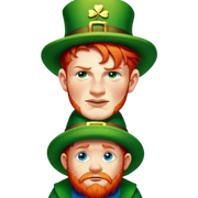Sad Leprechaun sticker