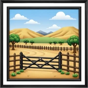  corral campo
 sticker