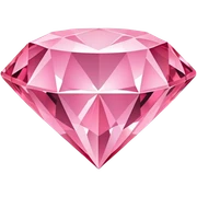 Pink diamond  sticker