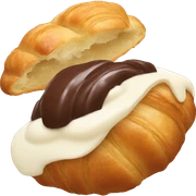 Chocolate croissant  sticker