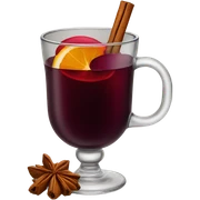 Mulled wine sticker