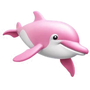 Pink Dolphin  sticker