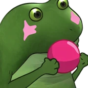 Pink bombs sticker