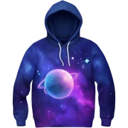 Cosmic hoodie  sticker
