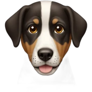 dog in dog sticker