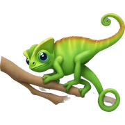 chameleon  sticker