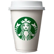 Starbucks cup  sticker