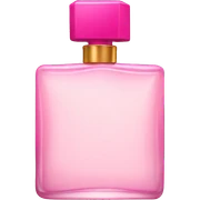Pink perfume sticker