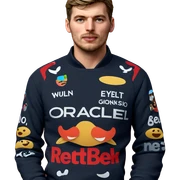 casual male portrait with beard sticker