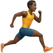 running sticker