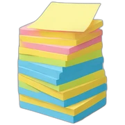 stack of post-it notes sticker