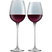 Two wine glasees sticker