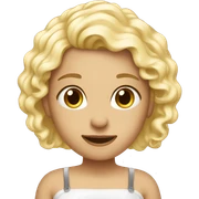 Paar liebe blonde Haare  sticker