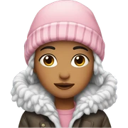 Winter girly  sticker